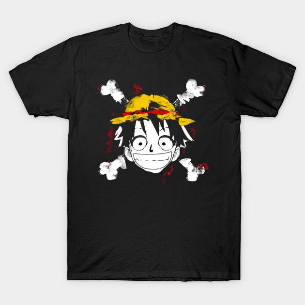 Pirate King T-Shirt by Heksiah